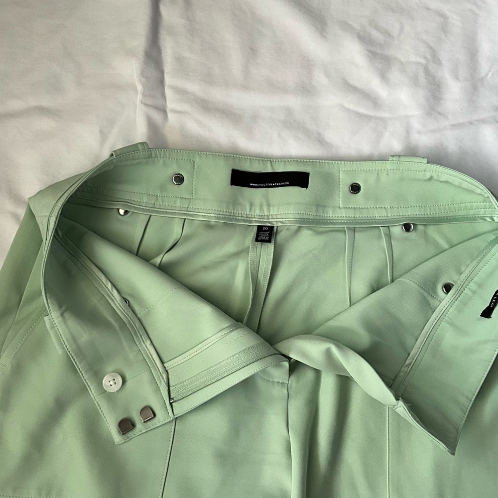 White House Black Market Mint Green Pants